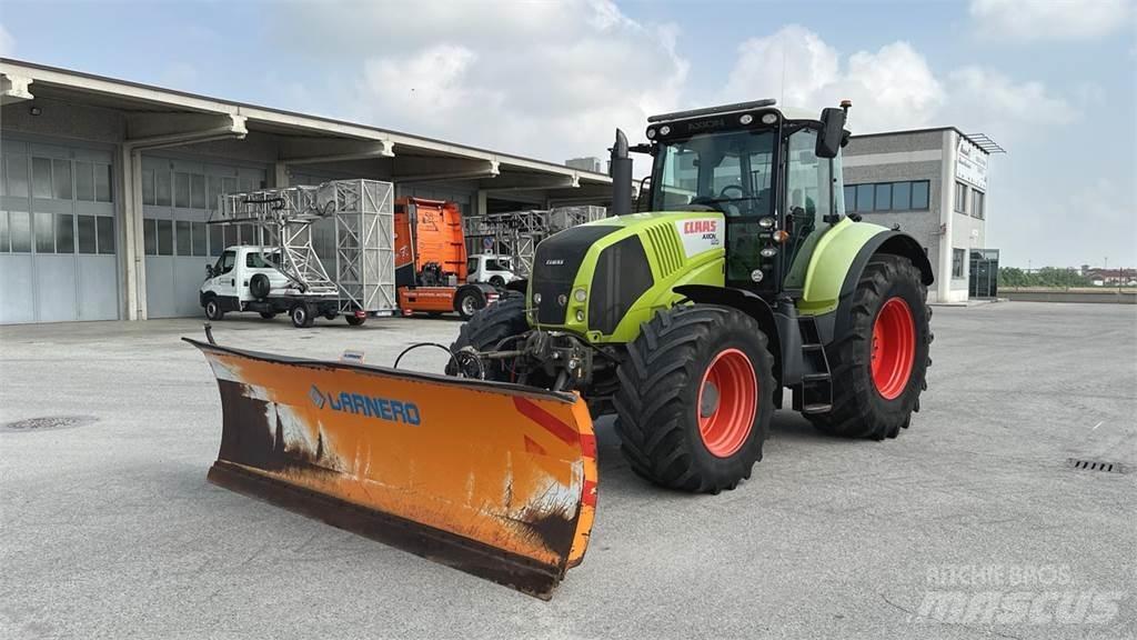 CLAAS Axion 810 4x4 Sniego peiliai ir valytuvai