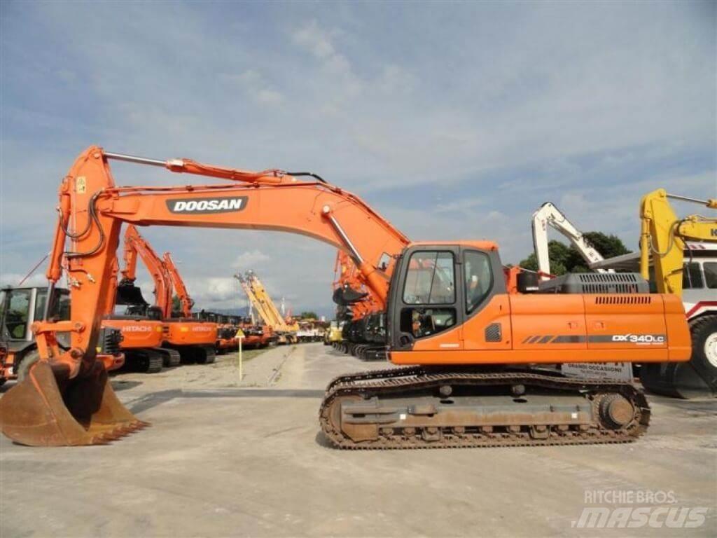 Doosan DX340LC Vikšriniai ekskavatoriai