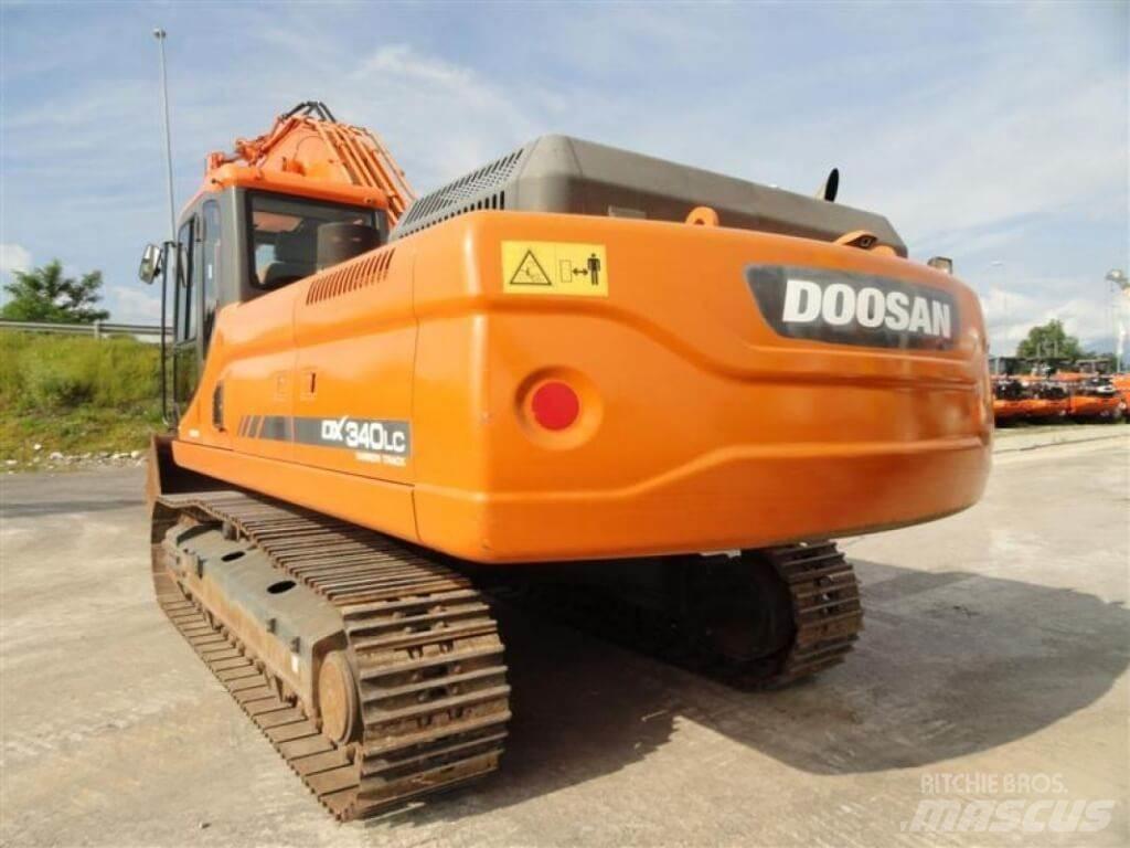 Doosan DX340LC Vikšriniai ekskavatoriai