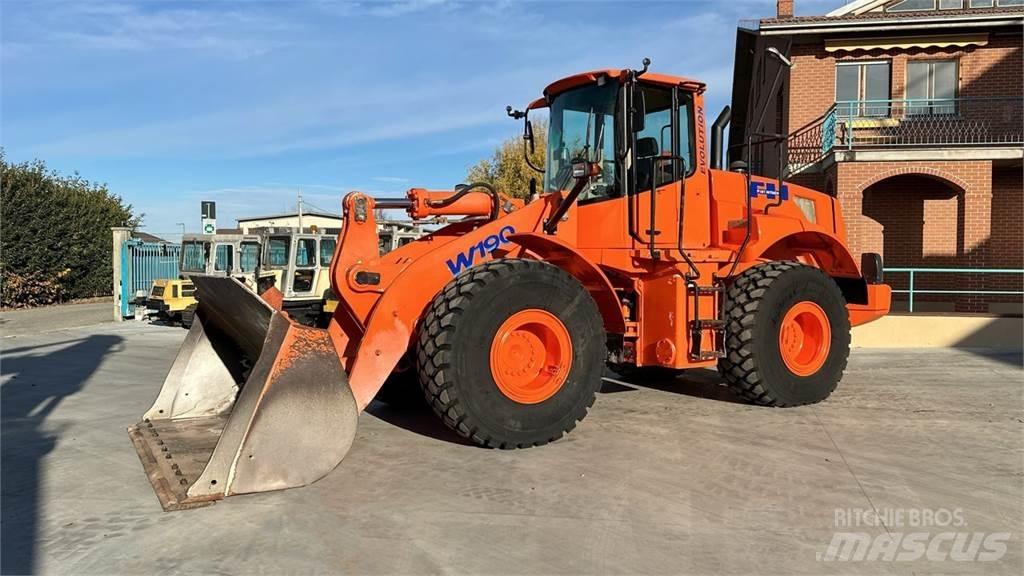 Fiat-Hitachi W190 Naudoti ratiniai krautuvai