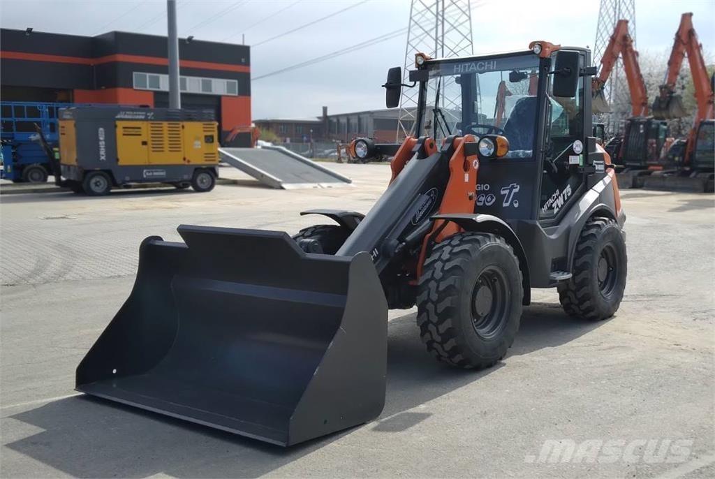 Hitachi ZW75 – 6C Naudoti ratiniai krautuvai
