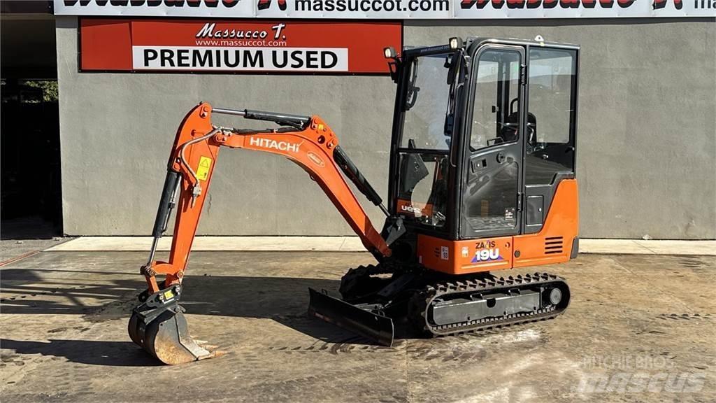Hitachi ZX19-5A CR Vikšriniai ekskavatoriai