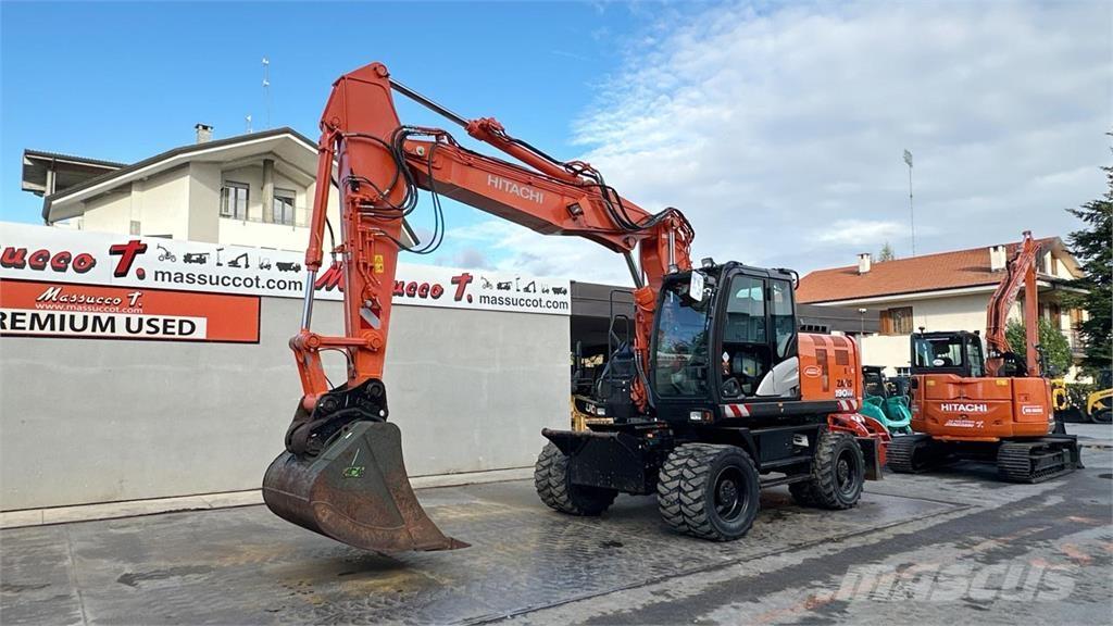 Hitachi ZX190W-6 Ratiniai ekskavatoriai