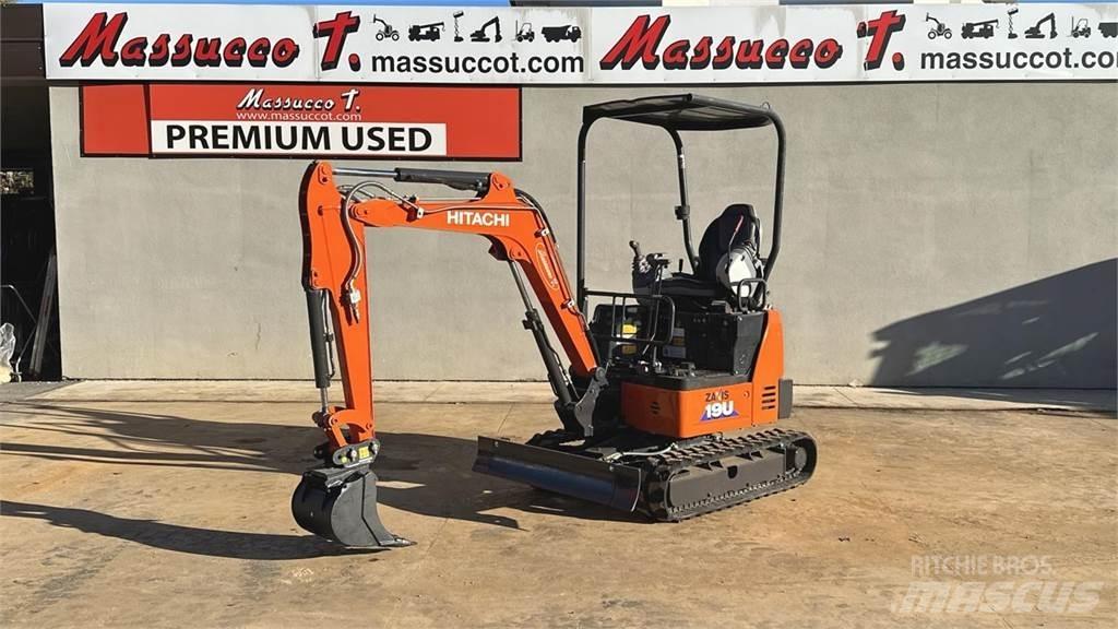 Hitachi ZX19U 5A YLR Mini ekskavatoriai < 7 t