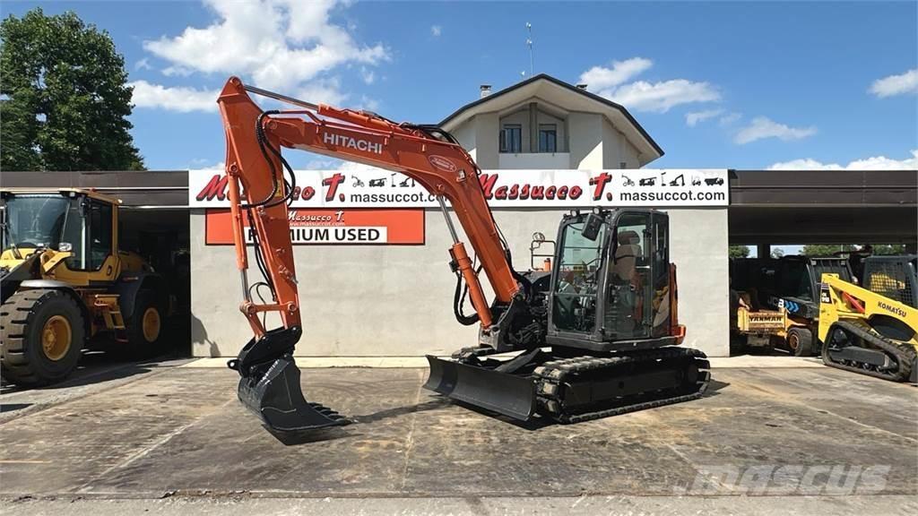 Hitachi ZX85USB-5A Vidutinės galios ekskavatoriai 7-12 t