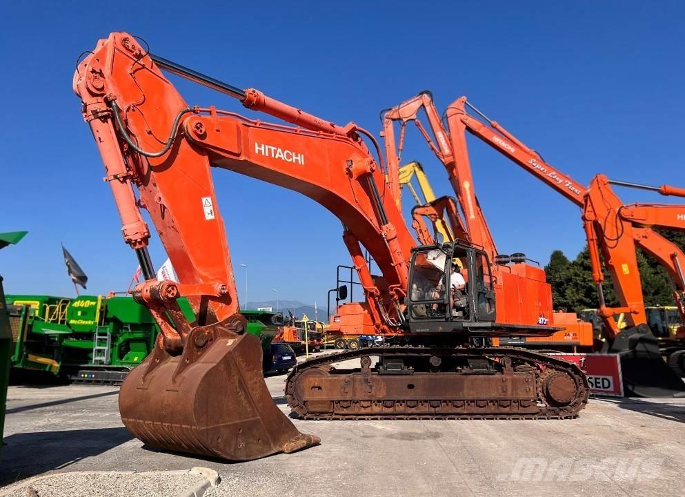 Hitachi ZX870LCH-3 Vikšriniai ekskavatoriai