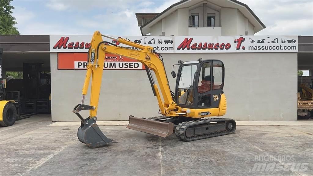 JCB 8060 Mini ekskavatoriai < 7 t