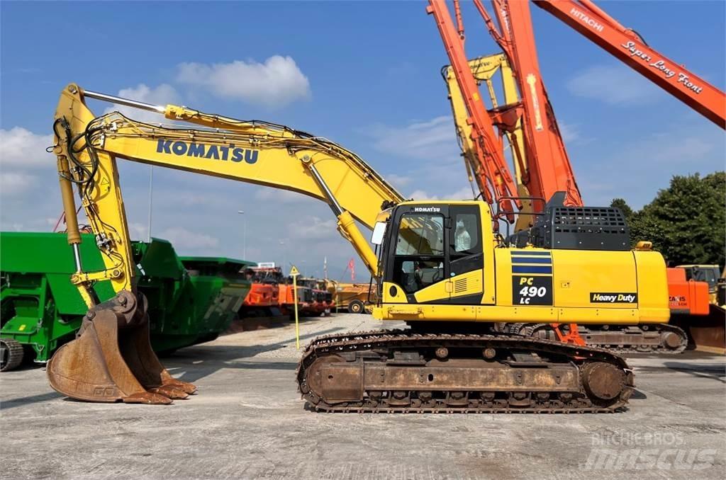 Komatsu PC490LC -11 Vikšriniai ekskavatoriai