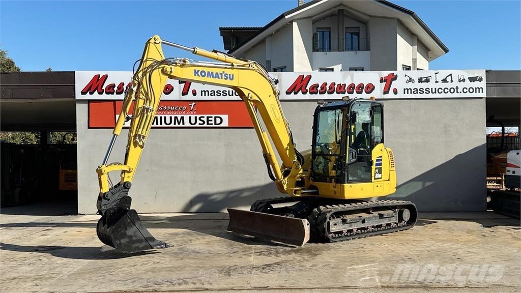 Komatsu PC80MR-5E Vidutinės galios ekskavatoriai 7-12 t