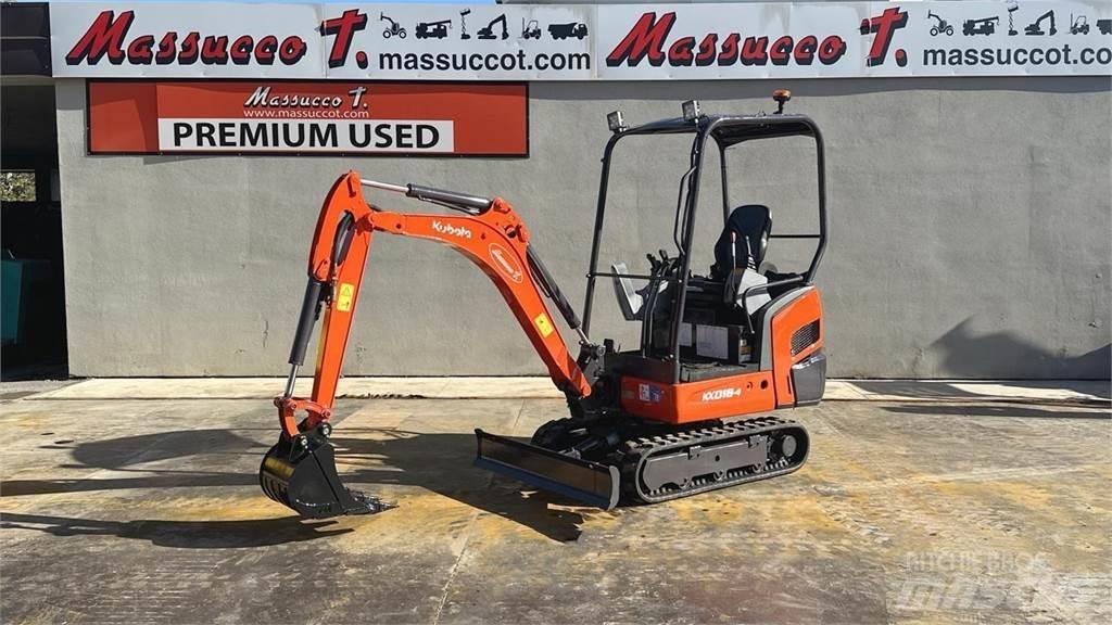 Kubota KX018-4 Mini ekskavatoriai < 7 t