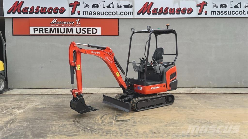 Kubota KX018-4 Mini ekskavatoriai < 7 t