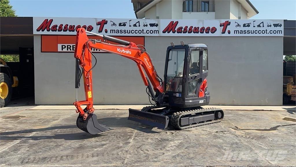 Kubota U35-3 Mini ekskavatoriai < 7 t