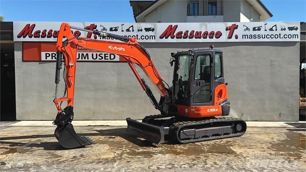 Kubota U55-4 Mini ekskavatoriai < 7 t
