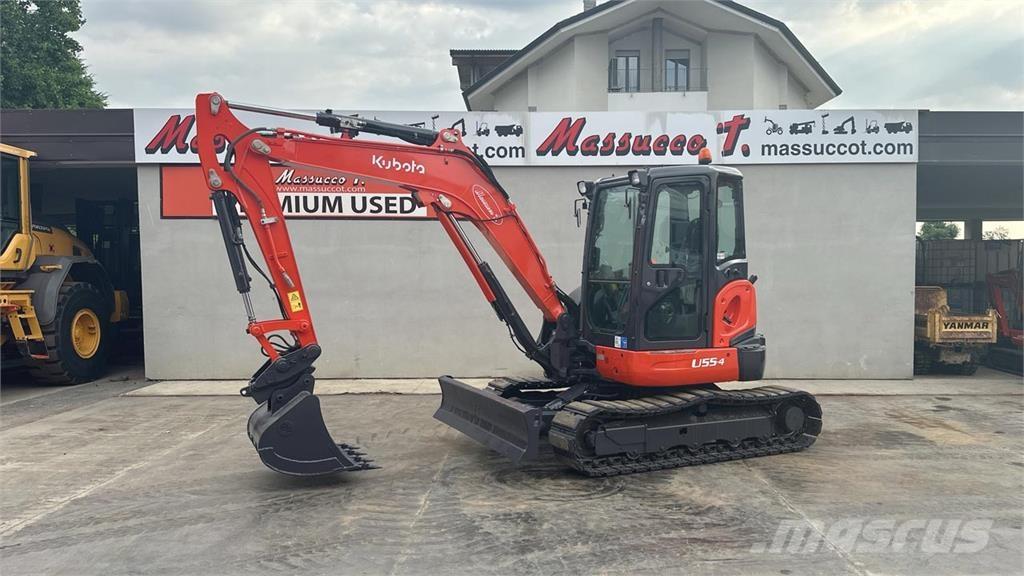 Kubota U55-4 Mini ekskavatoriai < 7 t