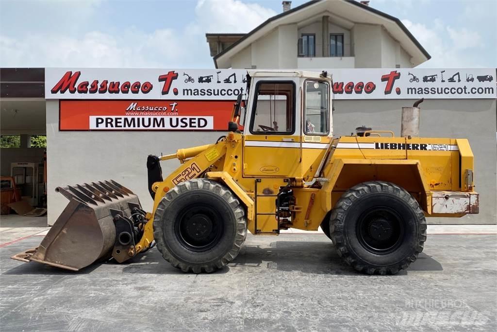 Liebherr L521 Naudoti ratiniai krautuvai
