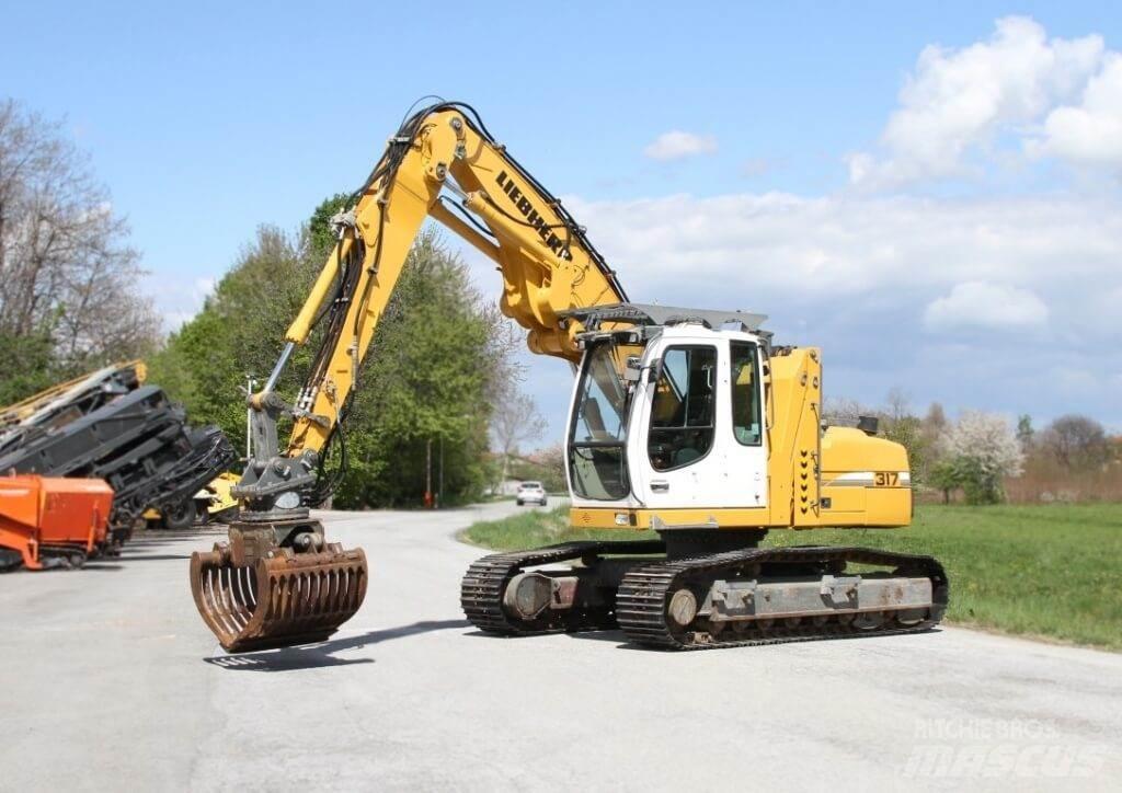 Liebherr R317 Litronic Ratiniai ekskavatoriai