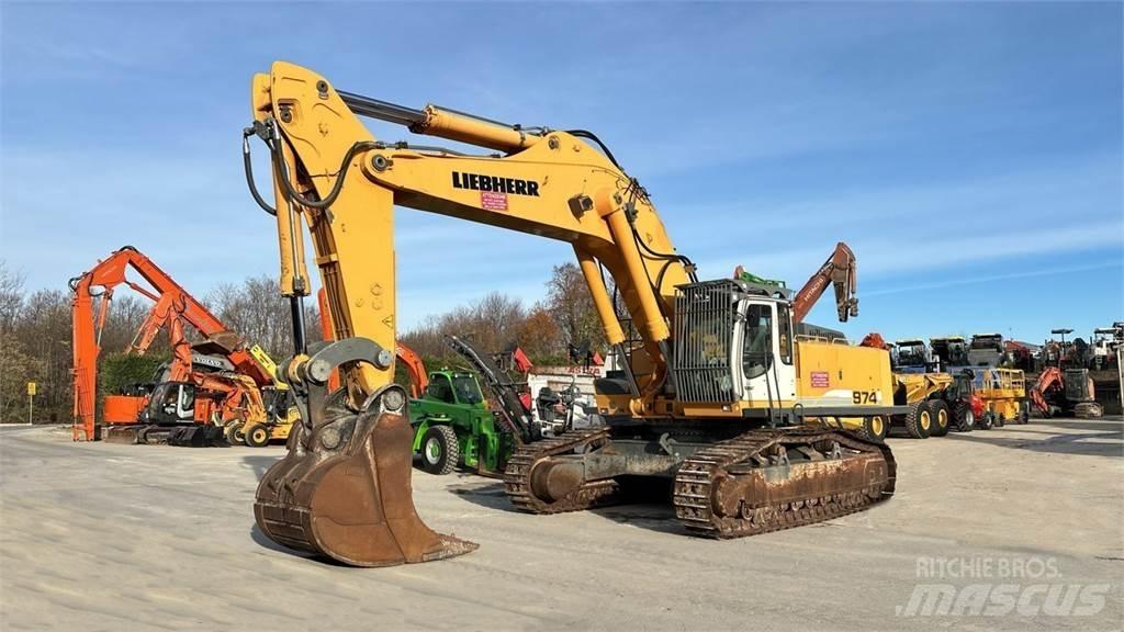 Liebherr R974C HDSL Vikšriniai ekskavatoriai
