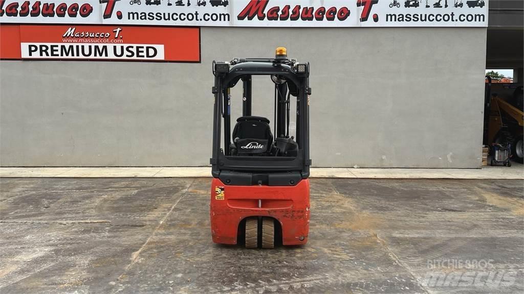 Linde E16-02 Elektriniai šakiniai krautuvai