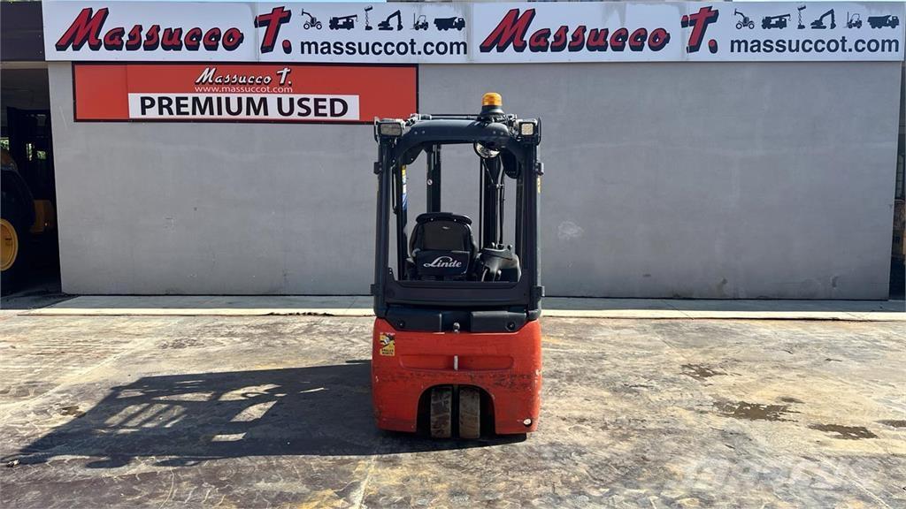 Linde E16-02 Elektriniai šakiniai krautuvai