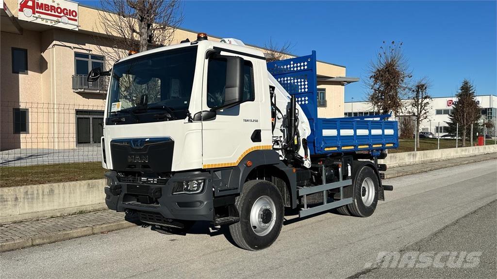 MAN TGM 13.250 4x4 Statyba - Kita