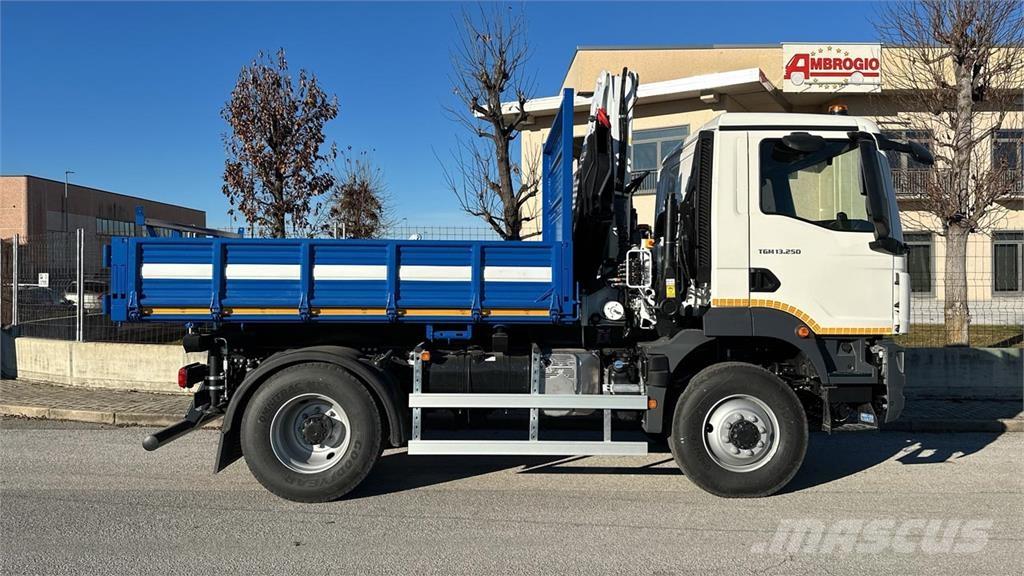 MAN TGM 13.250 4x4 Statyba - Kita