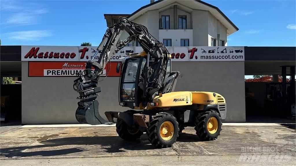 Mecalac 10MSX 4X4 Ratiniai ekskavatoriai