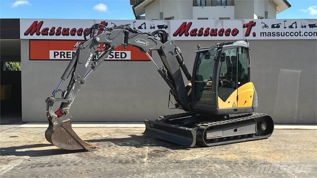 Mecalac 8MCR Vidutinės galios ekskavatoriai 7-12 t