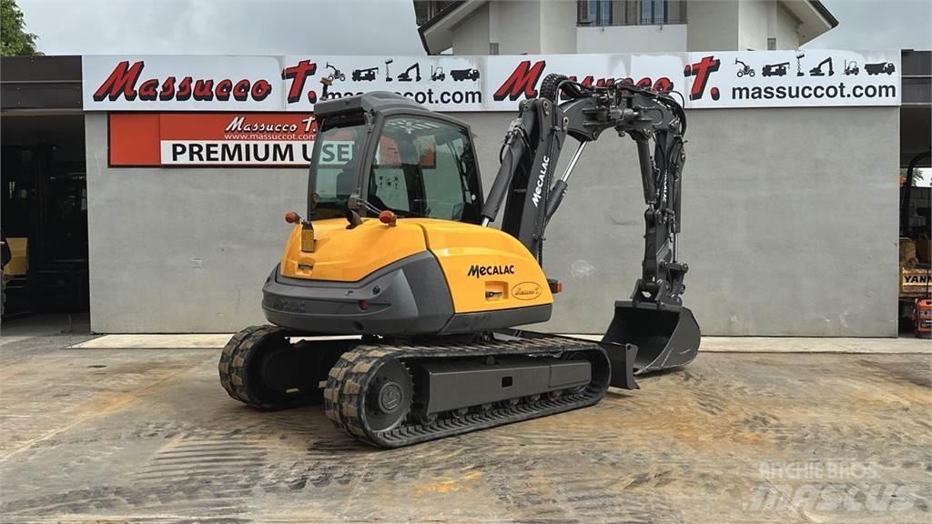 Mecalac 8MCR Vidutinės galios ekskavatoriai 7-12 t