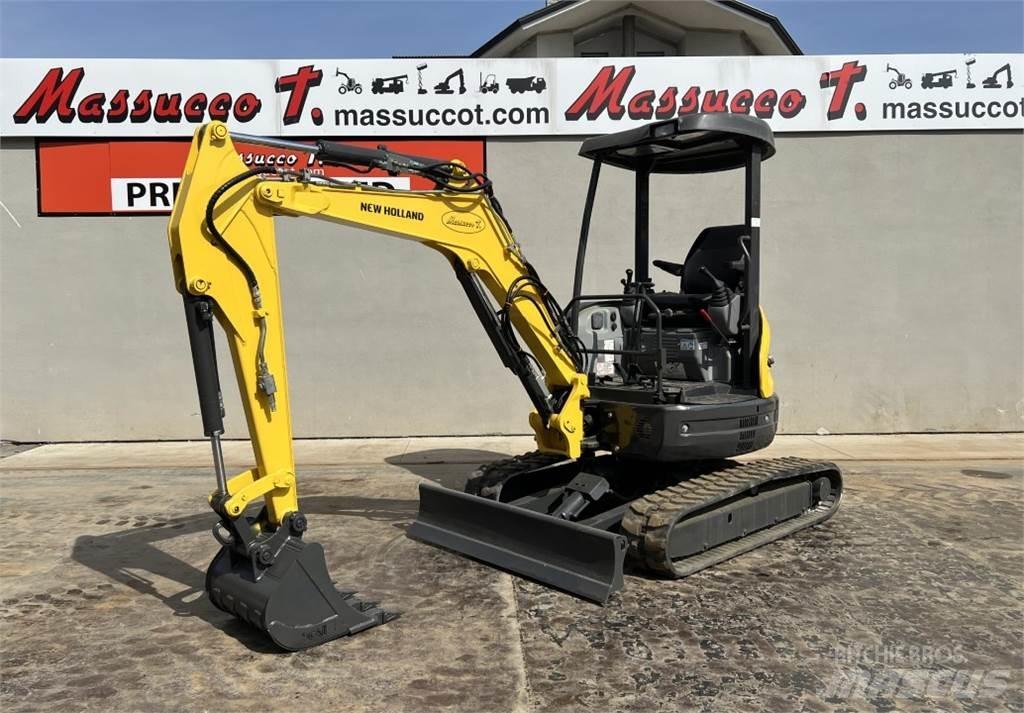 New Holland E29B SR Mini ekskavatoriai < 7 t