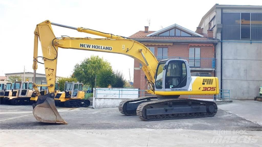 New Holland E305 Vikšriniai ekskavatoriai