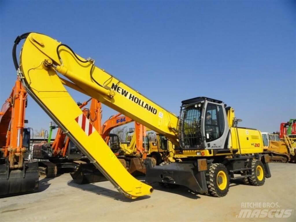 New Holland WE210 Ratiniai ekskavatoriai
