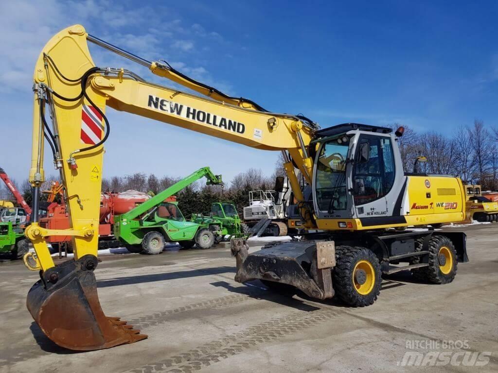 New Holland WE210 Ratiniai ekskavatoriai