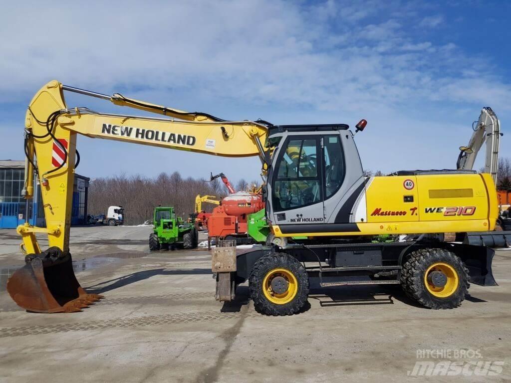 New Holland WE210 Ratiniai ekskavatoriai