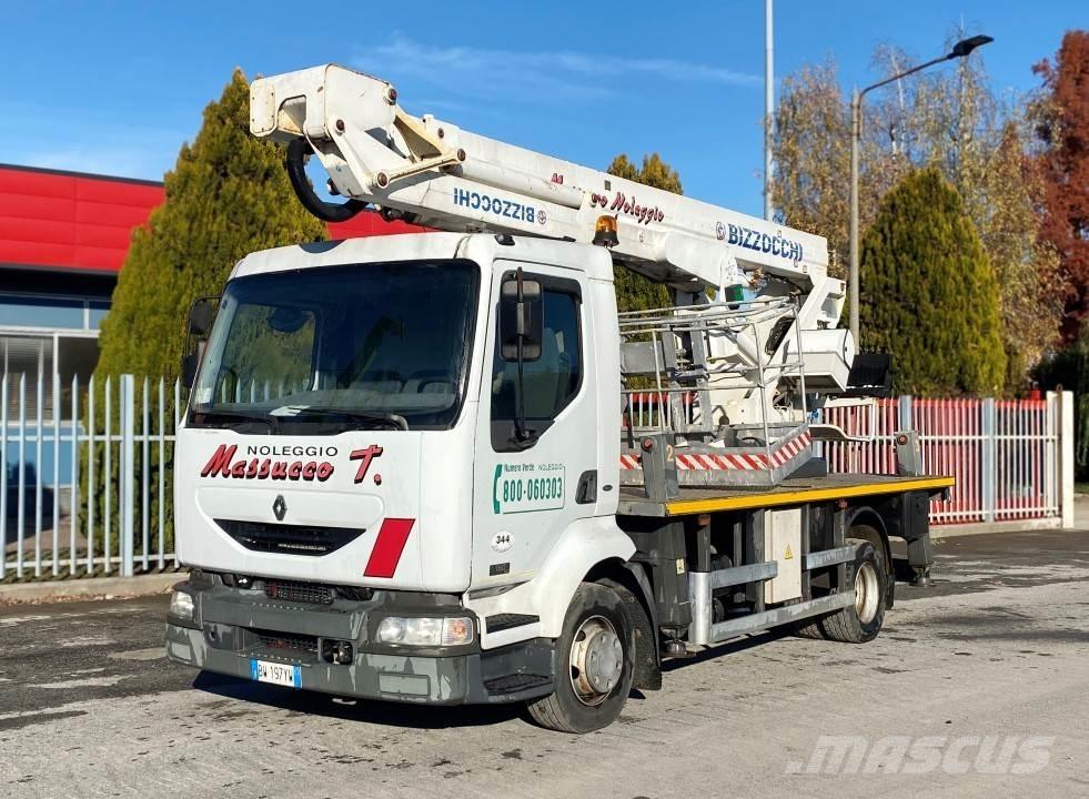 Renault MIDLUM 180 Dci Ant vilkikų montuojamos kėlimo platformos