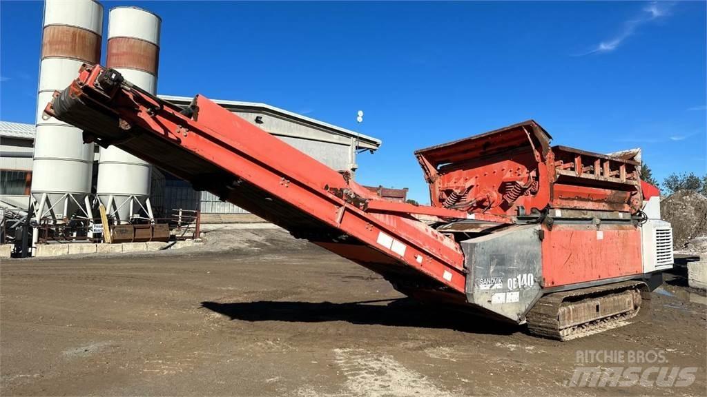Sandvik QE140 Rūšiavimo technika