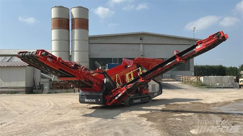 Sandvik QE241 Rūšiavimo technika