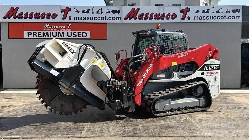 Takeuchi TL12V-2 Asfalto šalto frezavimo technika