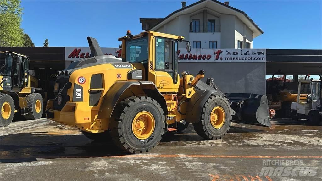 Volvo L60H Naudoti ratiniai krautuvai