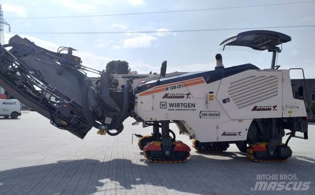 Wirtgen W120CFi Asfalto šalto frezavimo technika