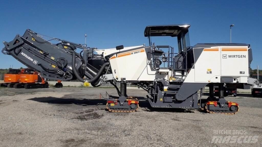 Wirtgen W200Fi Asfalto šalto frezavimo technika