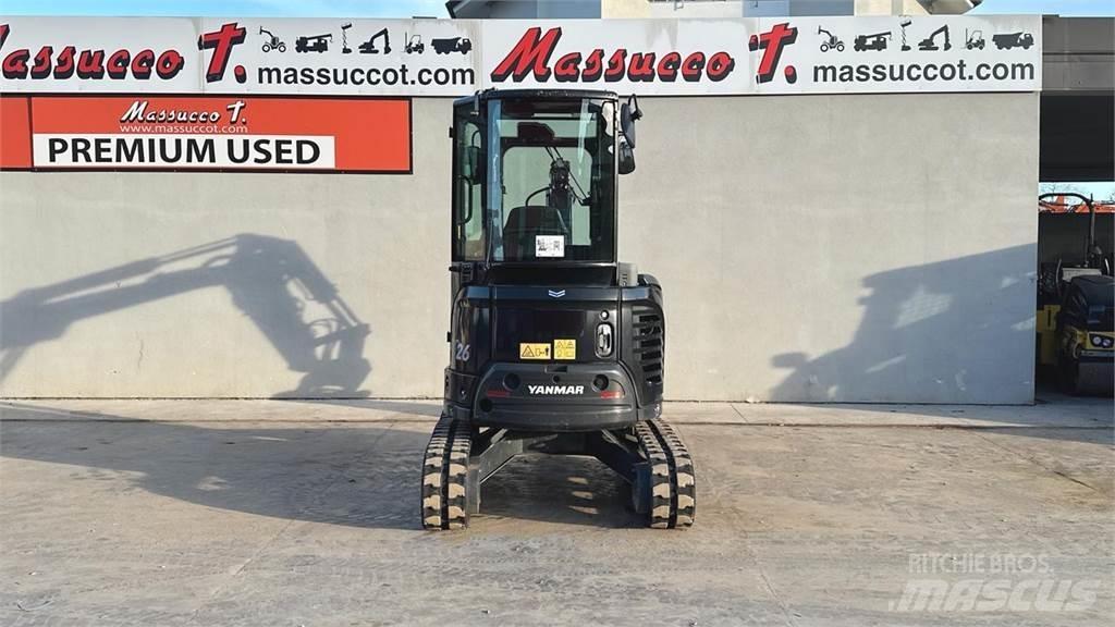 Yanmar VIO26-6 Mini ekskavatoriai < 7 t