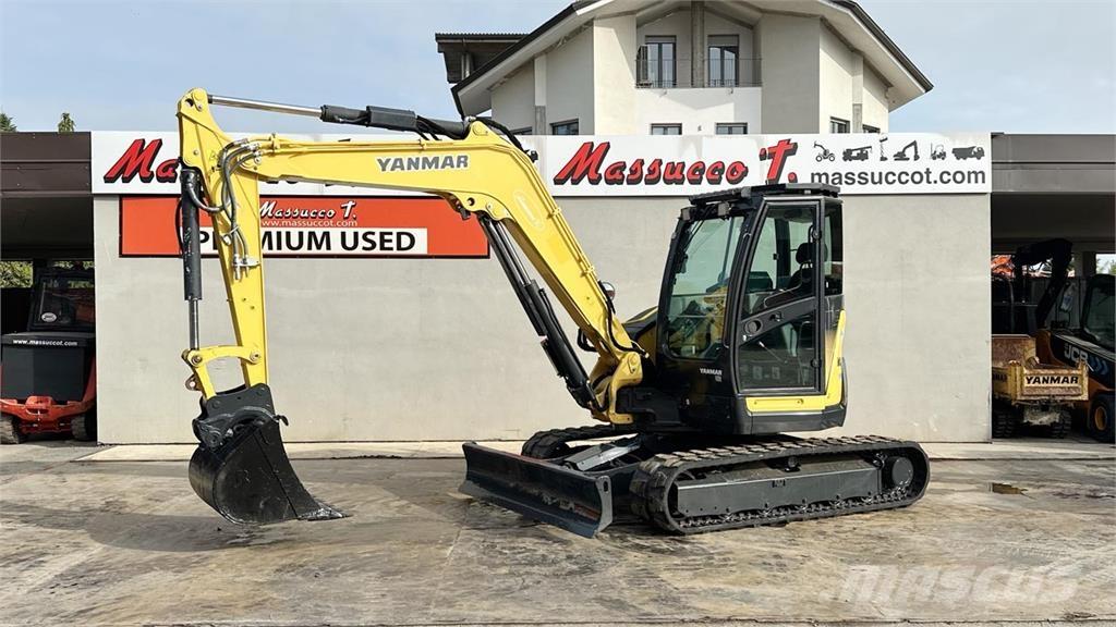 Yanmar VIO82 Vidutinės galios ekskavatoriai 7-12 t