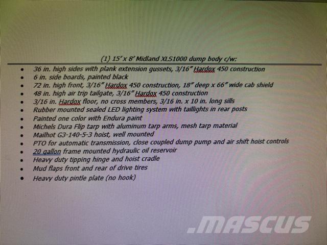 International HV Savivarčių priekabų vilkikai