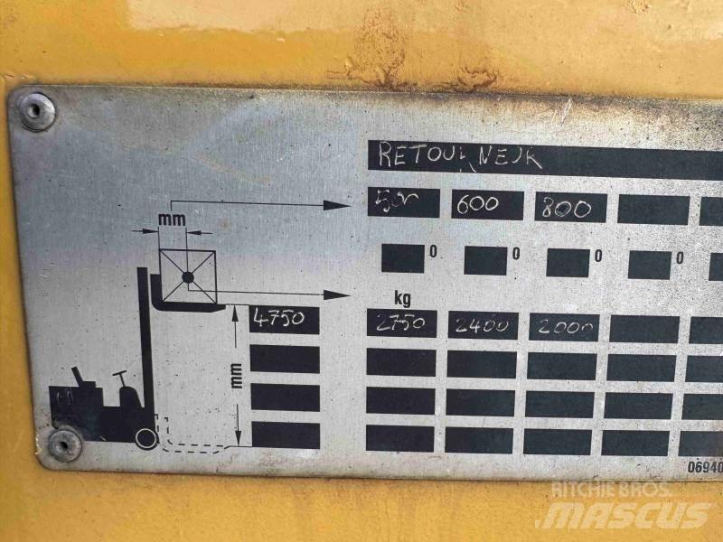 CAT DP40KL Šakiniai krautuvai - Kita