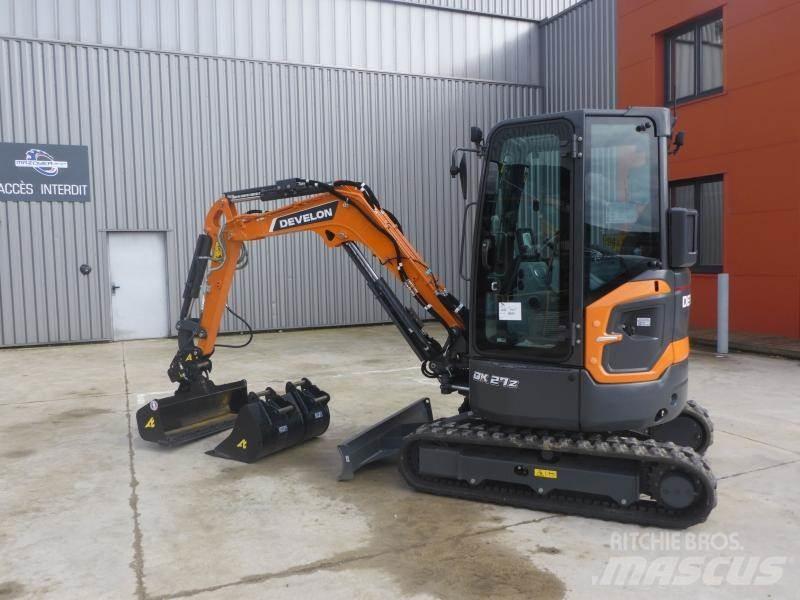 Develon DX27Z-7 Mini ekskavatoriai < 7 t