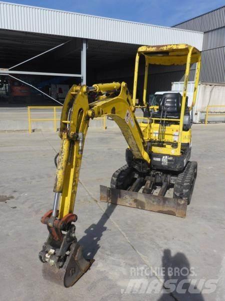 Kubota U17-3 Mini ekskavatoriai < 7 t