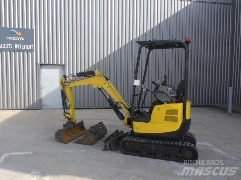 Yanmar VIO17U Mini ekskavatoriai < 7 t