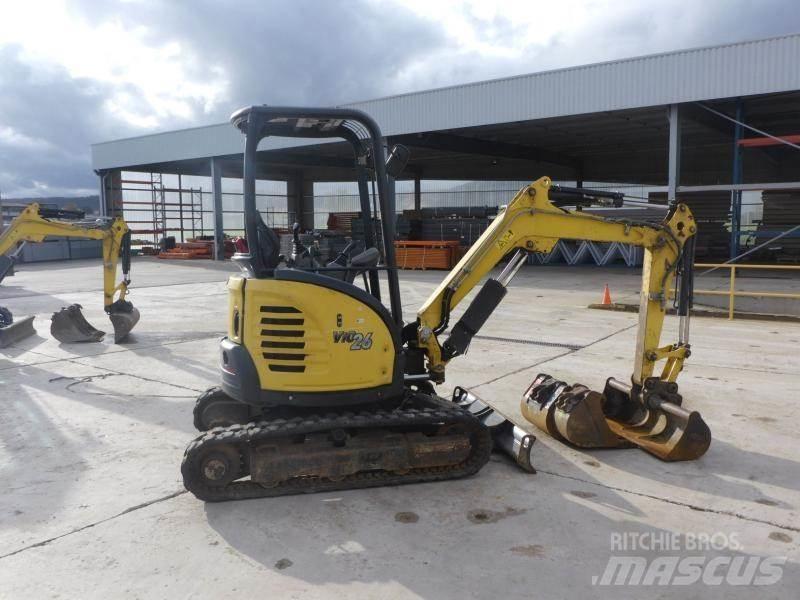 Yanmar VIO26 Mini ekskavatoriai < 7 t