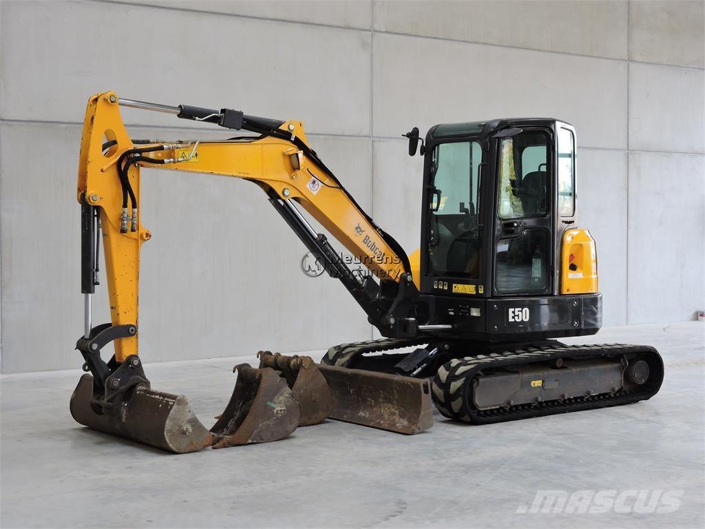 Bobcat E50 Statyba - Kita