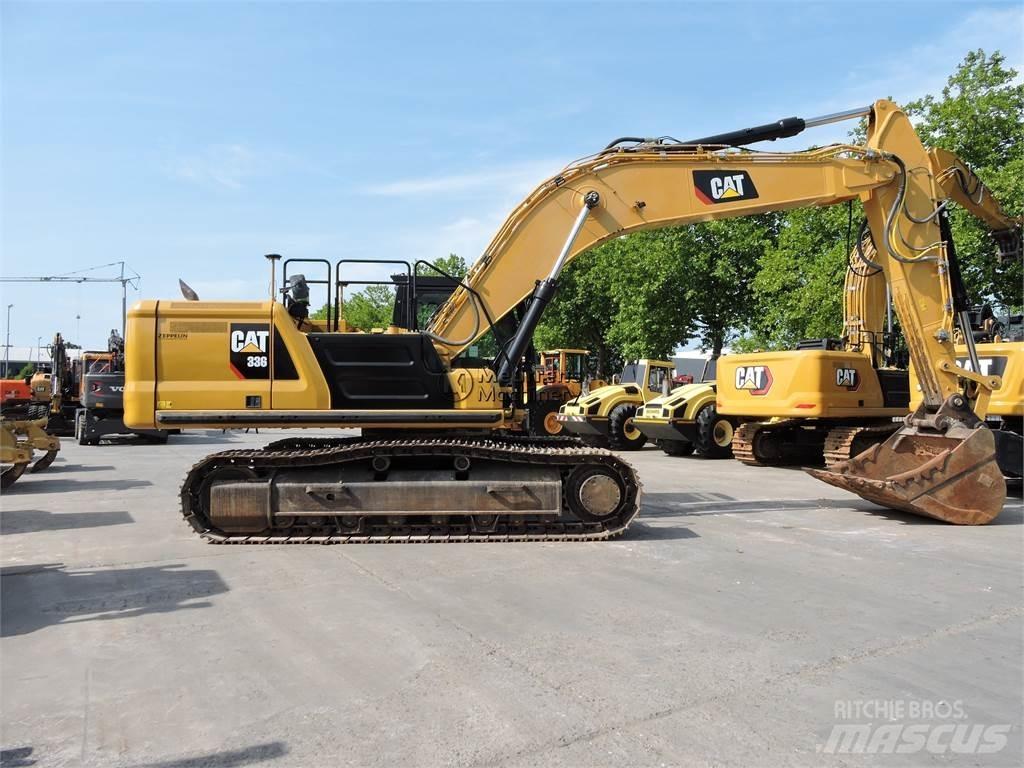 CAT 336 + GPS Vikšriniai ekskavatoriai